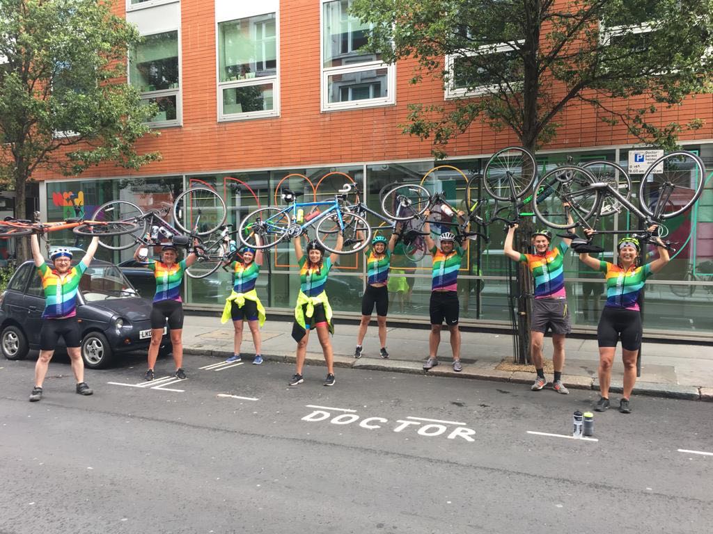 Charity bike ride